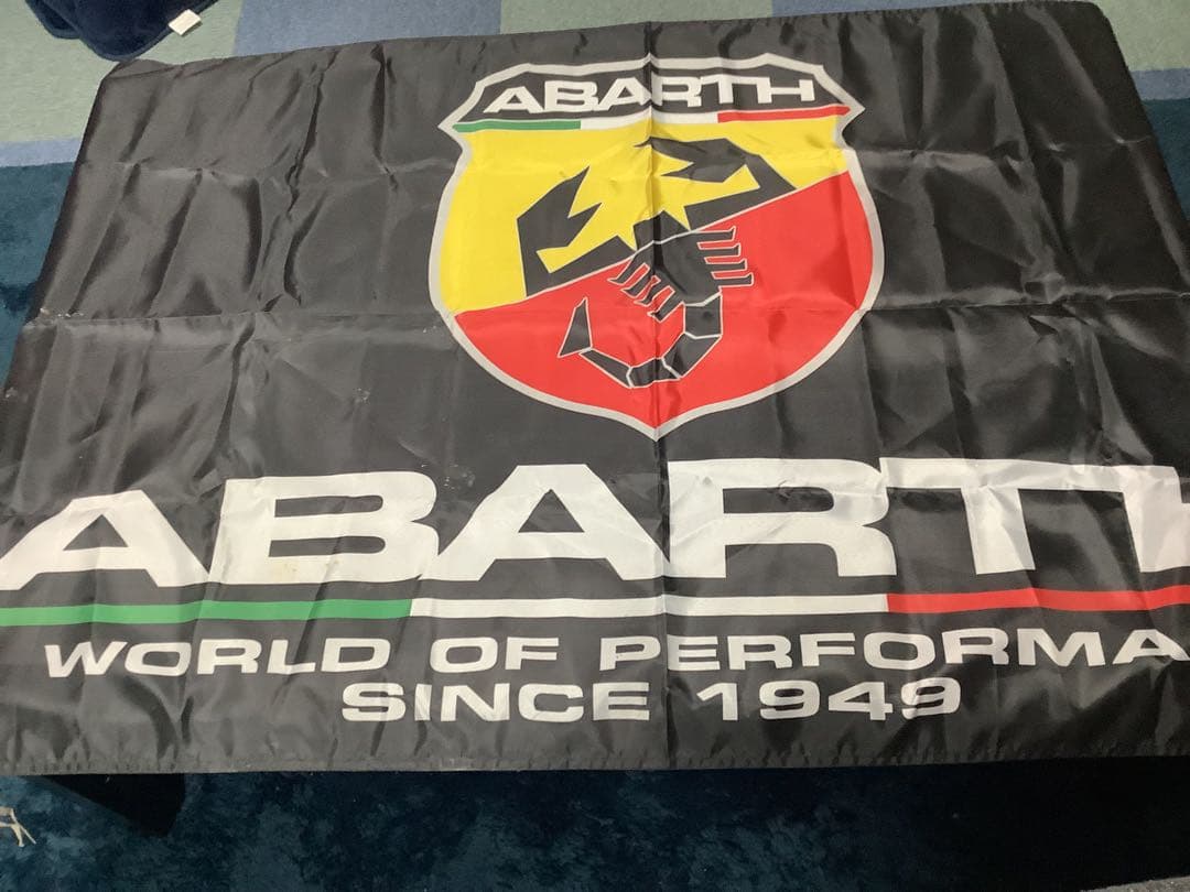 アバルトabarth ガレージサイン　おまけ付き
