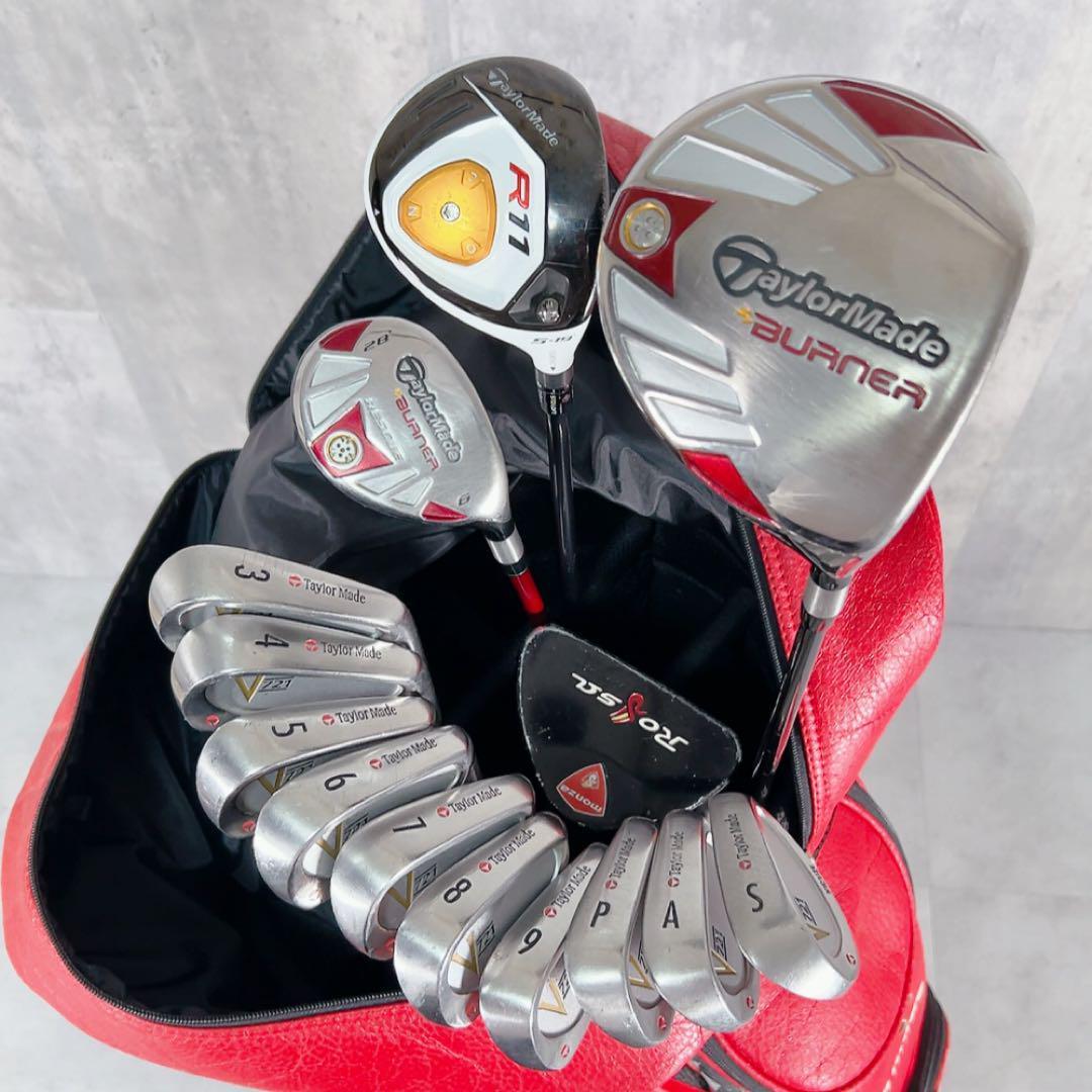 X416 TaylorMade メンズ ゴルフ クラブ フルセット フレックスR