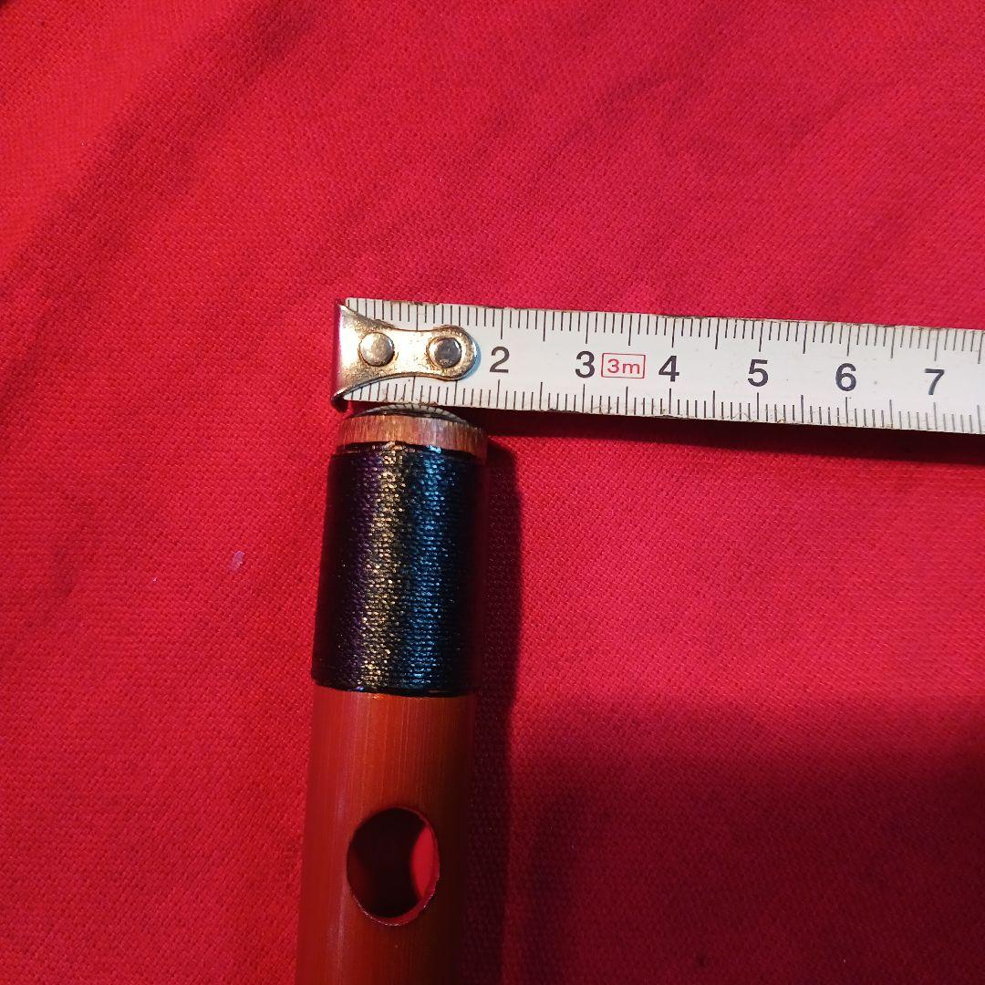 紫水 紫水流 樂人 篠笛 丸山糸巻 7穴7本調子　美品