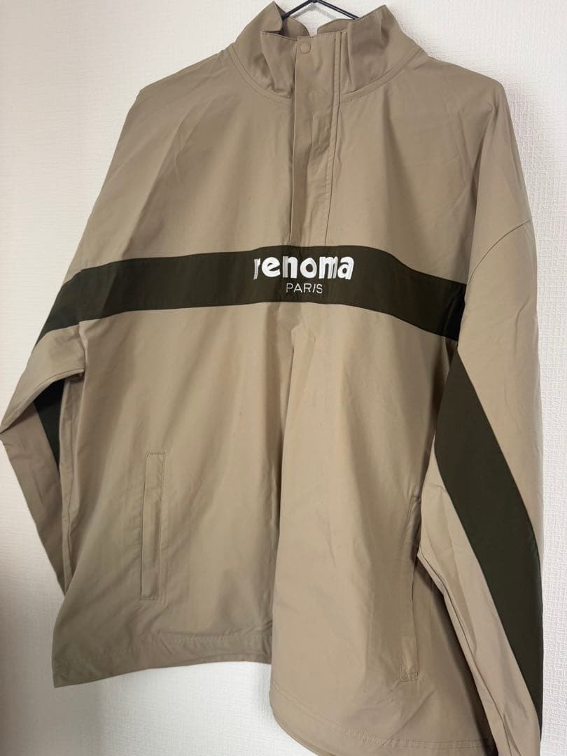 renoma golfベージュ セットアップ