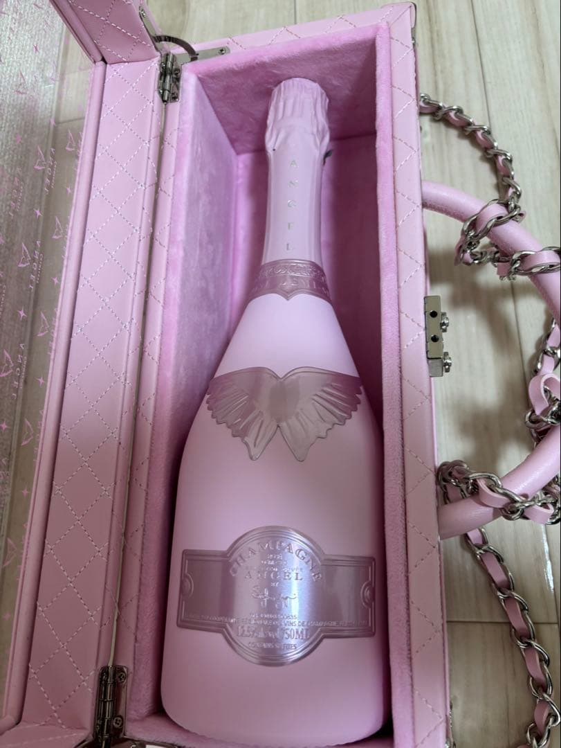 ANGELドゥミセックピンクボトル 特製ボックス付き【新品】
