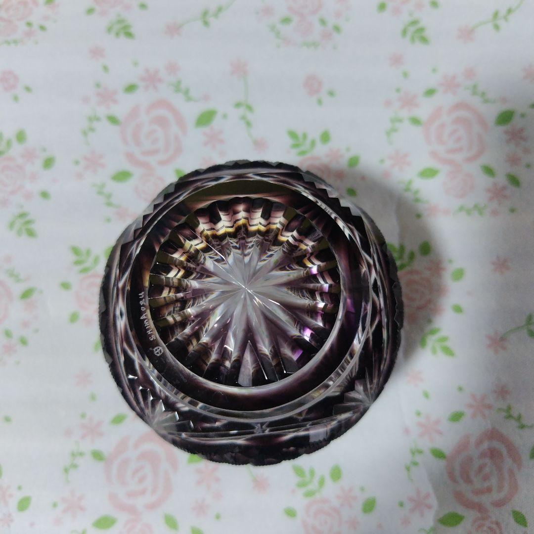 島津薩摩切子　色被せガラス　　盃　小鉢　ガラス　レトロ