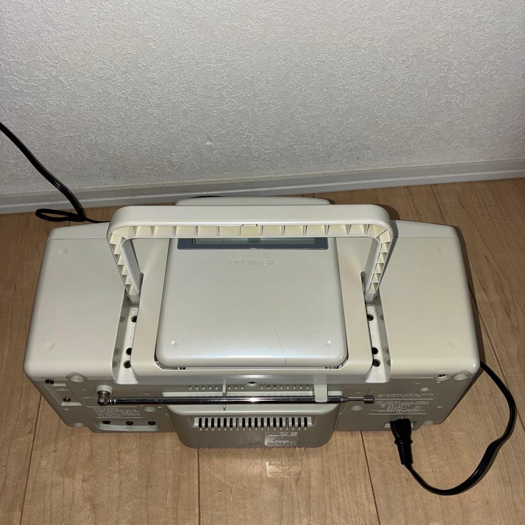 KENWOOD CDMDプレーヤー　コンポ　MDX-L1　動作確認済　ホワイト