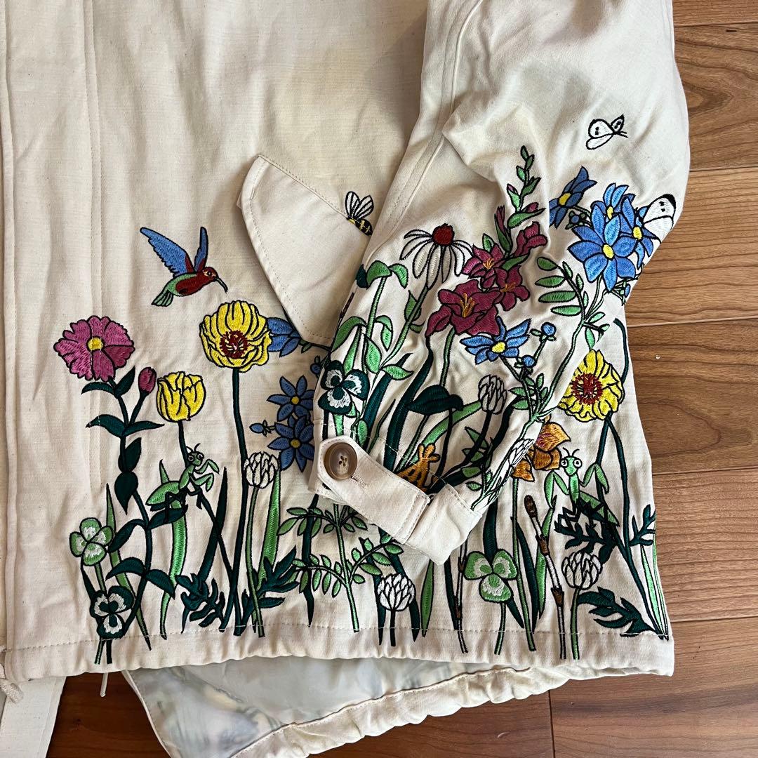 go slow caravan ゴースローキャラバン 植物 昆虫 モッズコート