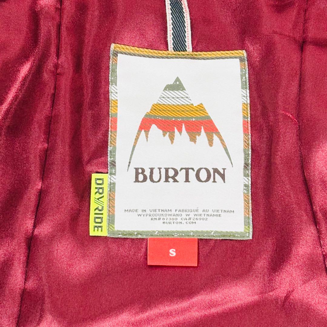 2489【極美品】バートン ジャケット レディース スノボウェア ポーチ付き