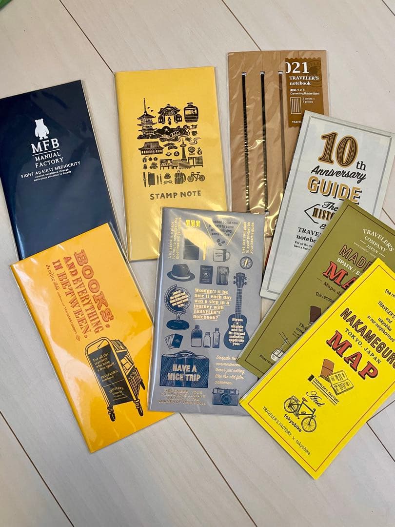 【TRAVELER'S NOTE】トラベラーズノート恵文社/誠品書店などセット