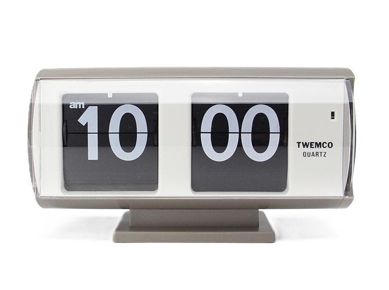 TWEMCO（トゥエンコ）QT-30T Grey 置き時計 Wall&Clock