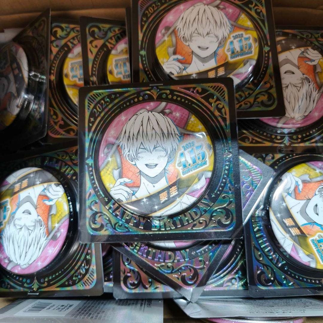 誕生日 缶バッジ 70個セット