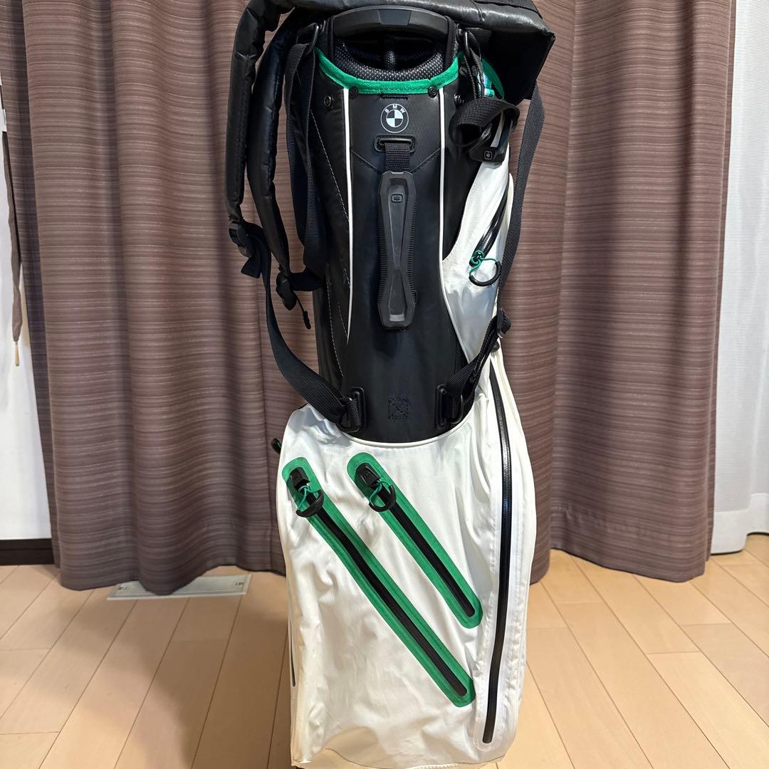 【専用】 Golfsport キャディバッグ 防水 ホワイト/グリーン