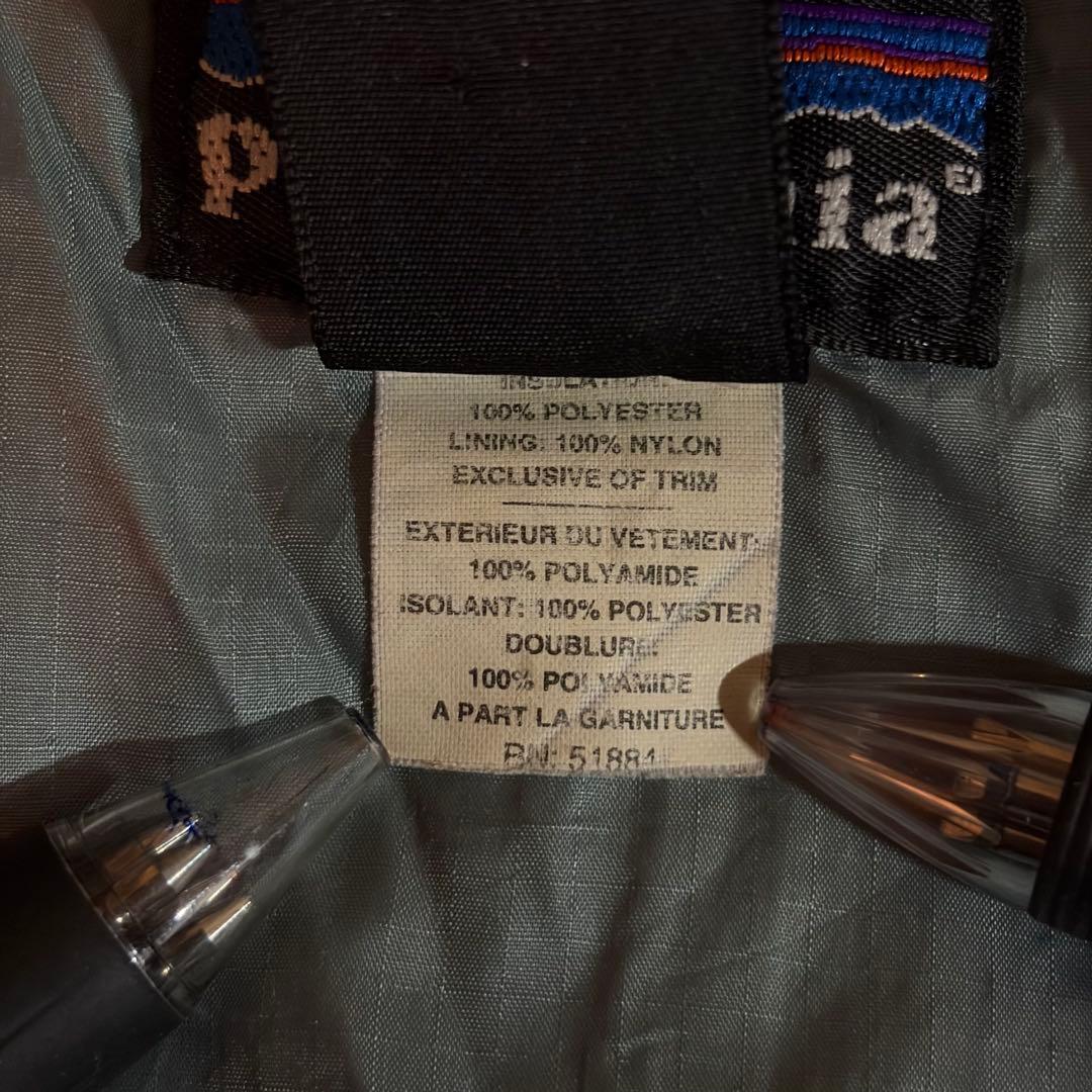 ‘97 パタゴニア Patagonia パフボール ナイロンジャケット M 黒