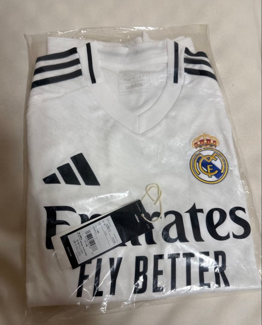 アディダス レアル・マドリード 24/25 ホームユニフォーム（レプリカ）
