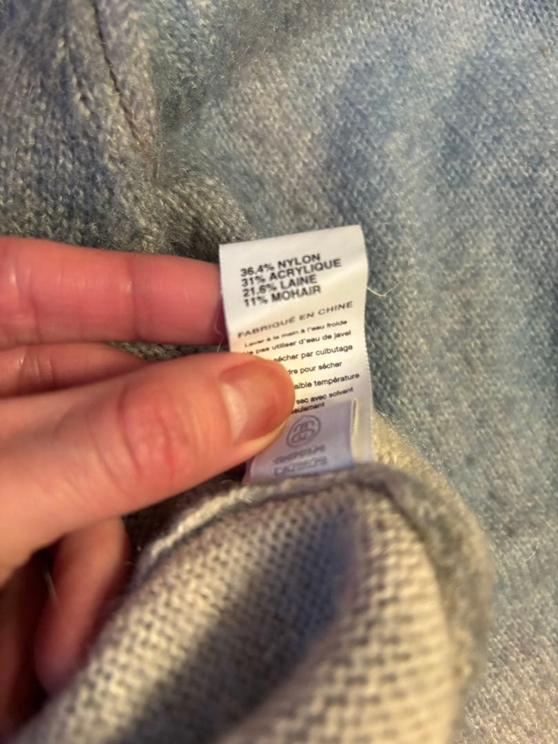 トップス stussy 21aw motion sweater S