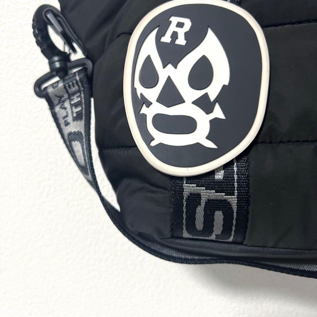 美品 RUSSELUNO ラッセルノ カートバッグ レザー パデッド 黒