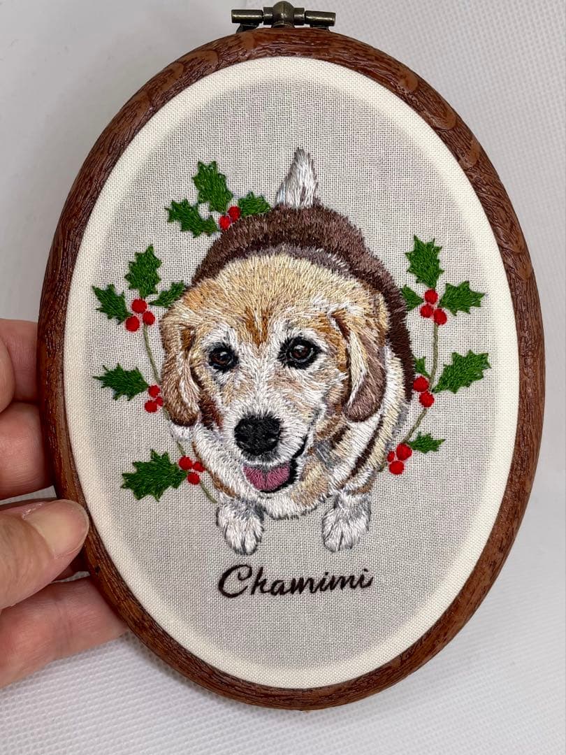 まな うちの子刺繍 オーダーメイド