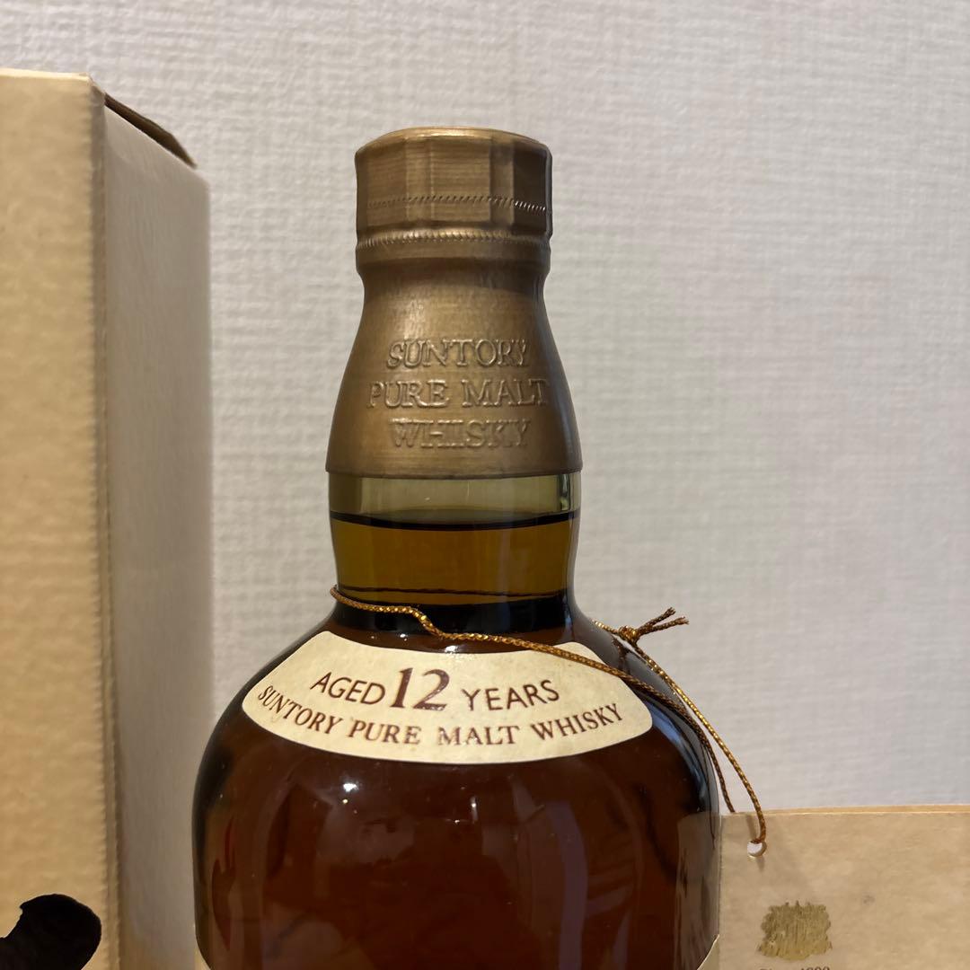 サントリーピュアモルトウイスキー　山崎12年　特級　760ml 箱付　未開封