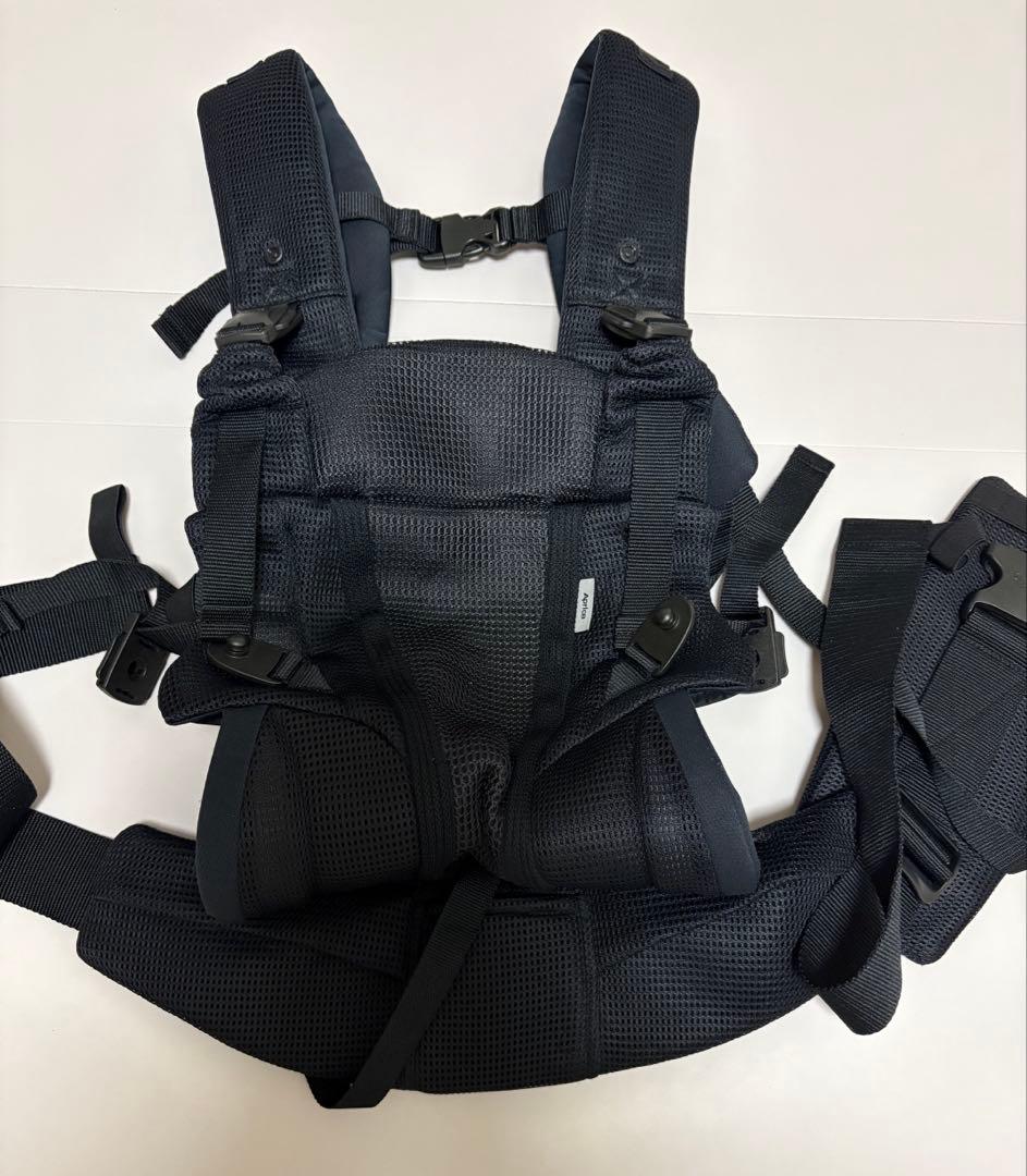 アップリカ 抱っこ紐 ラクリス ブラック ★おまけ付き