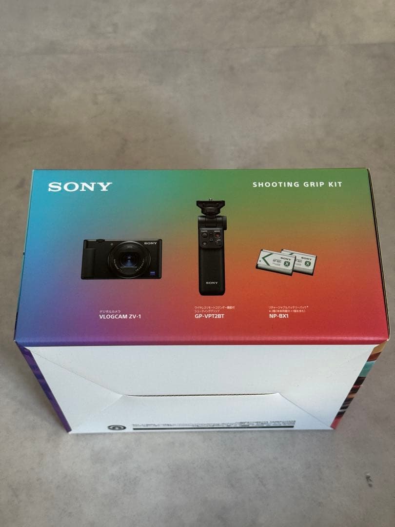 SONY ZV-1 シューティンググリップ付きコンパクトデジタルカメラ vlog