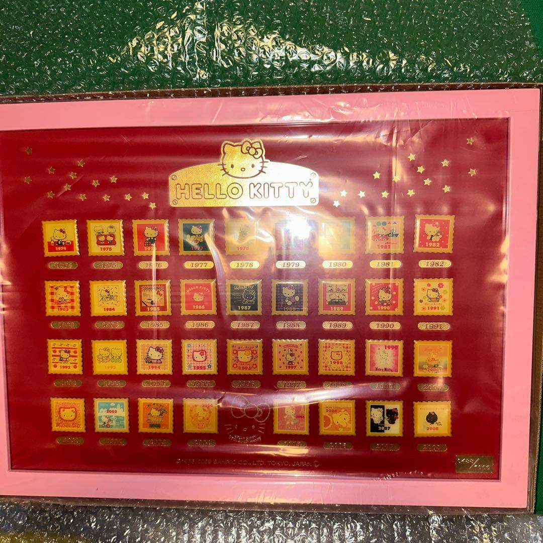 ハローキティ　３５thアニバーサリー　ピンバッジコレクション