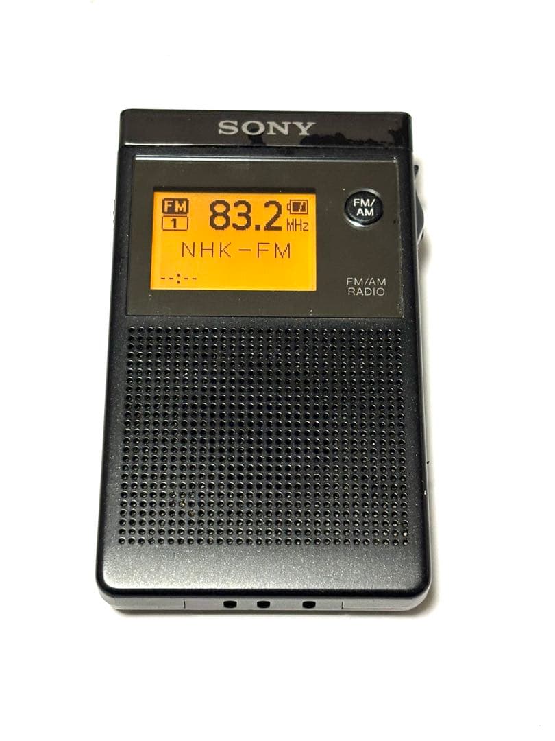 SONY ポケットラジオ SRF-R356 動作品
