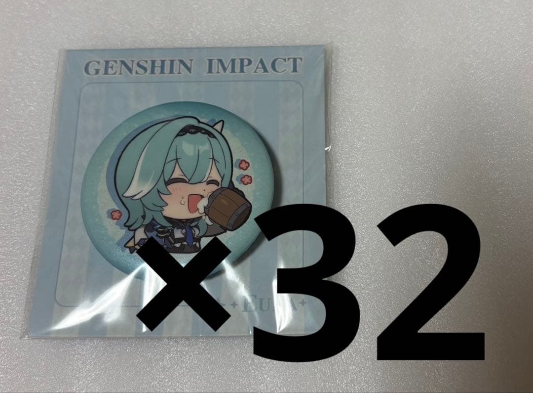 原神 エウルア 缶バッジ