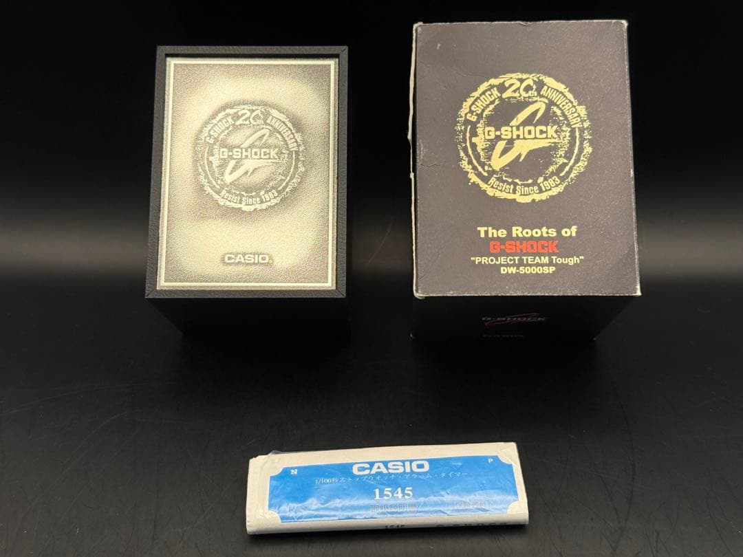 CASIO G-SHOCK DW-5000SP-1JR 限定モデル 完品