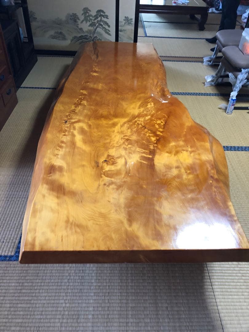 一枚板　無垢　テーブル　値段交渉可