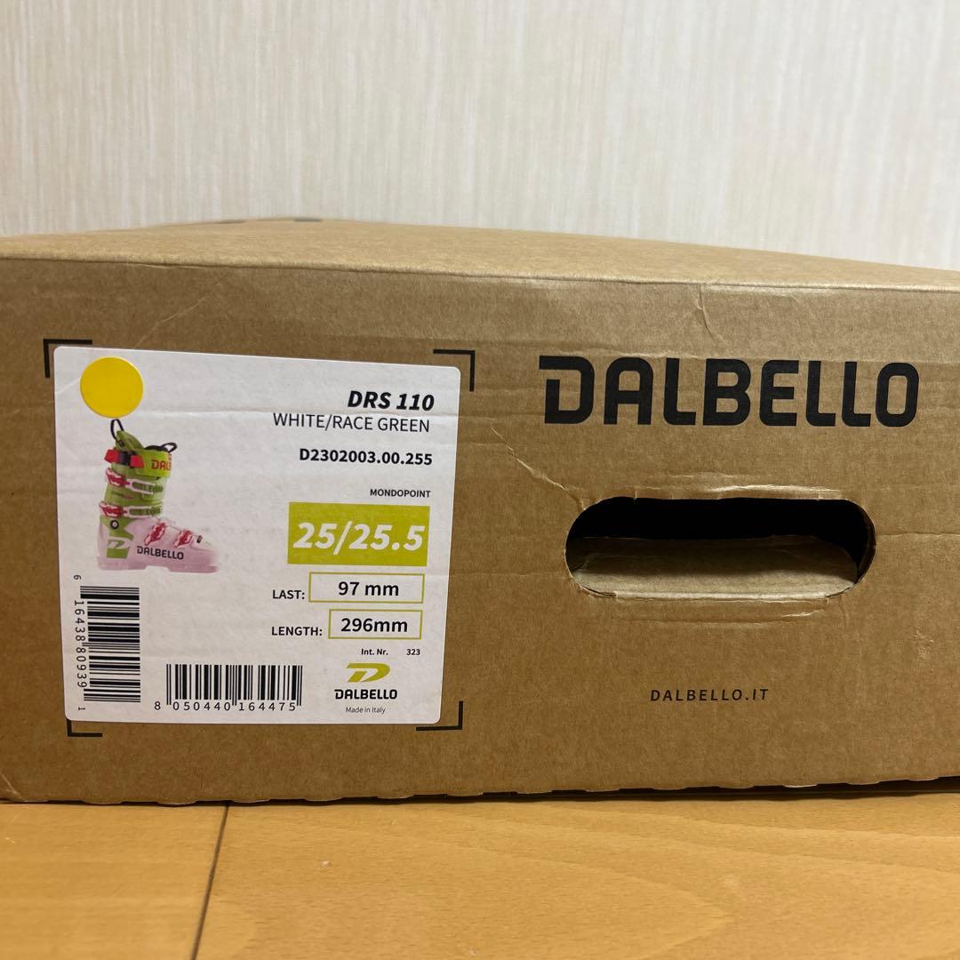新品未使用 DALBELLO DRS110 スキーブーツ 25/25.5
