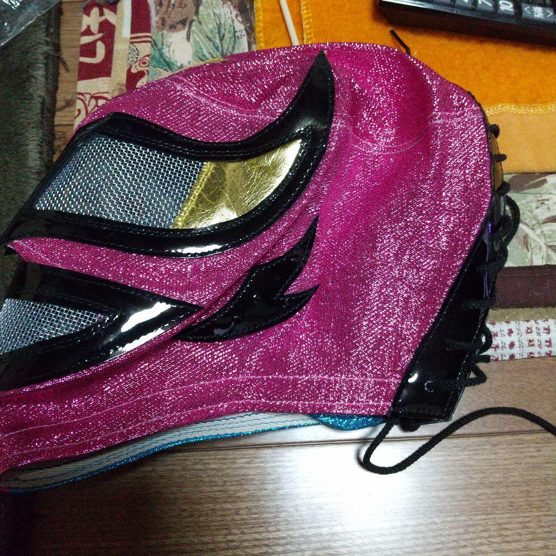 スーパーストロングマシーン、平田、新日本プロレス試合用マスク、初代タイガーマスク