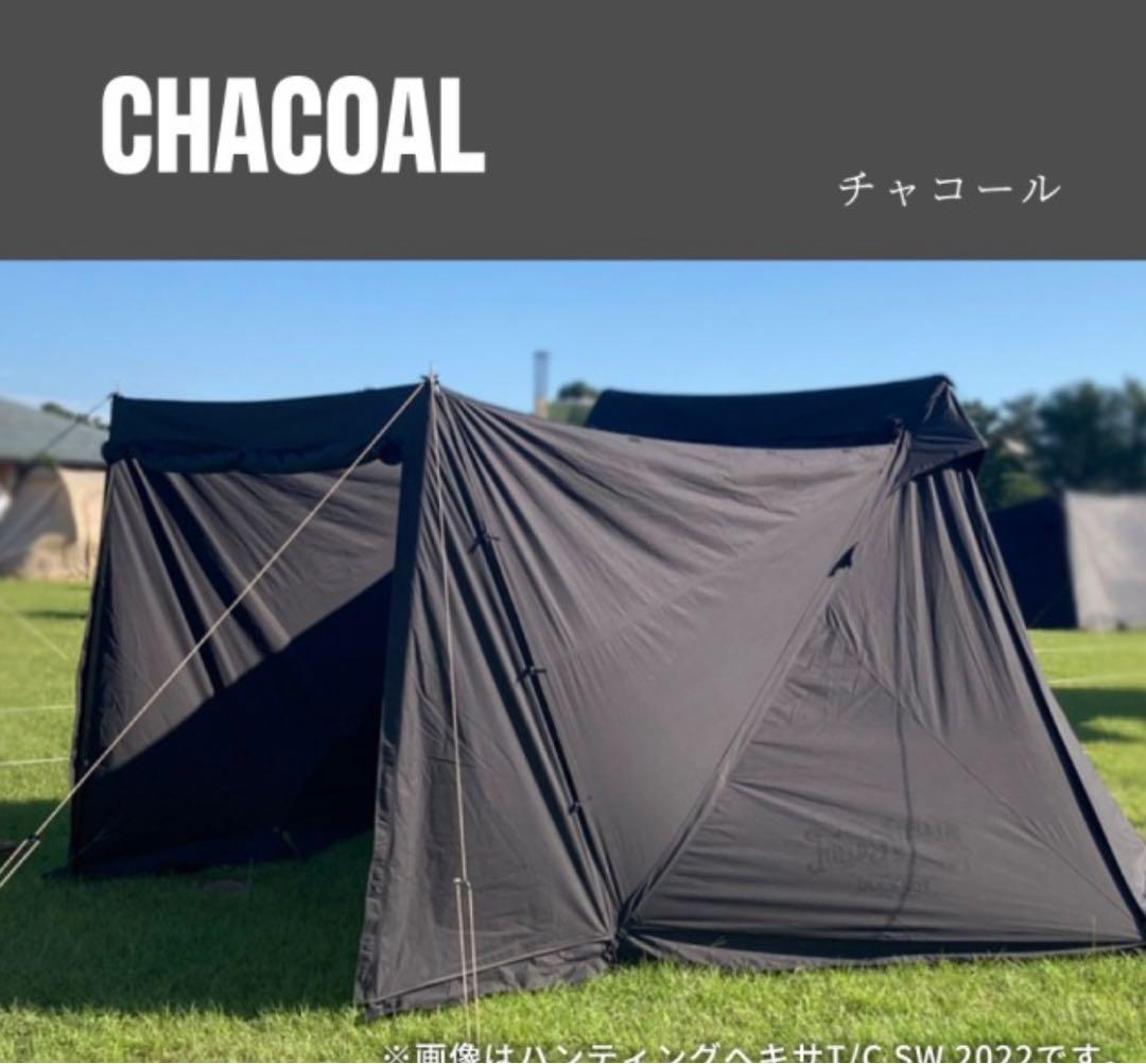 【未使用・現行型】DUCKNOT ハンティングヘキサ T/C SW チャコール