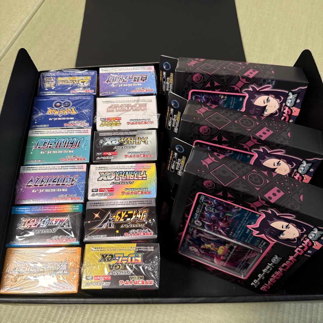 ポケモンカードゲーム 新品未開封BOX シュリンク付き　まとめ売り　絶版ほか