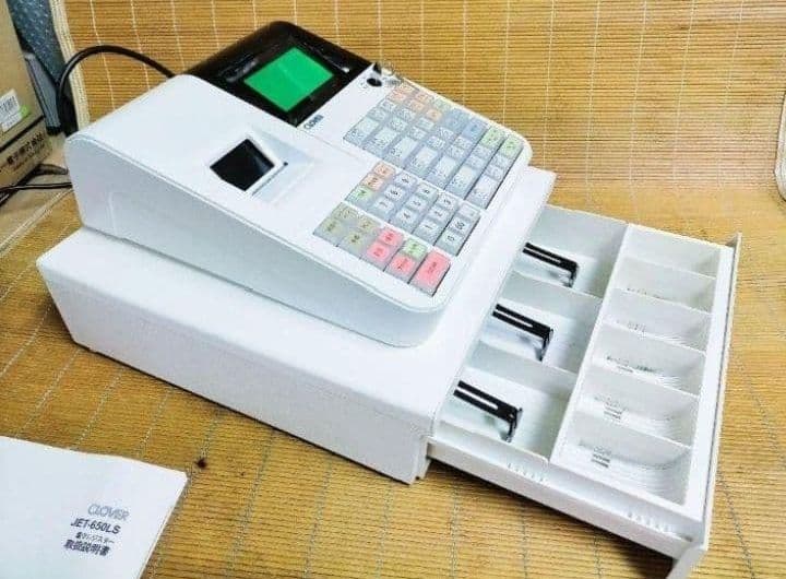 クローバーレジスター　JET-650LS　設定無料PC連携　送料込　171710