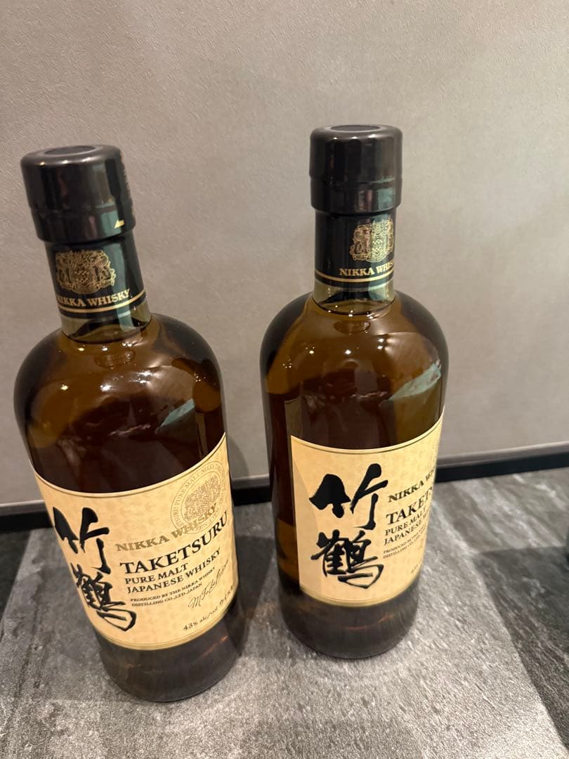 竹鶴700ml ２本セット NIKKA TAKETSURU ピュアモルト 43%