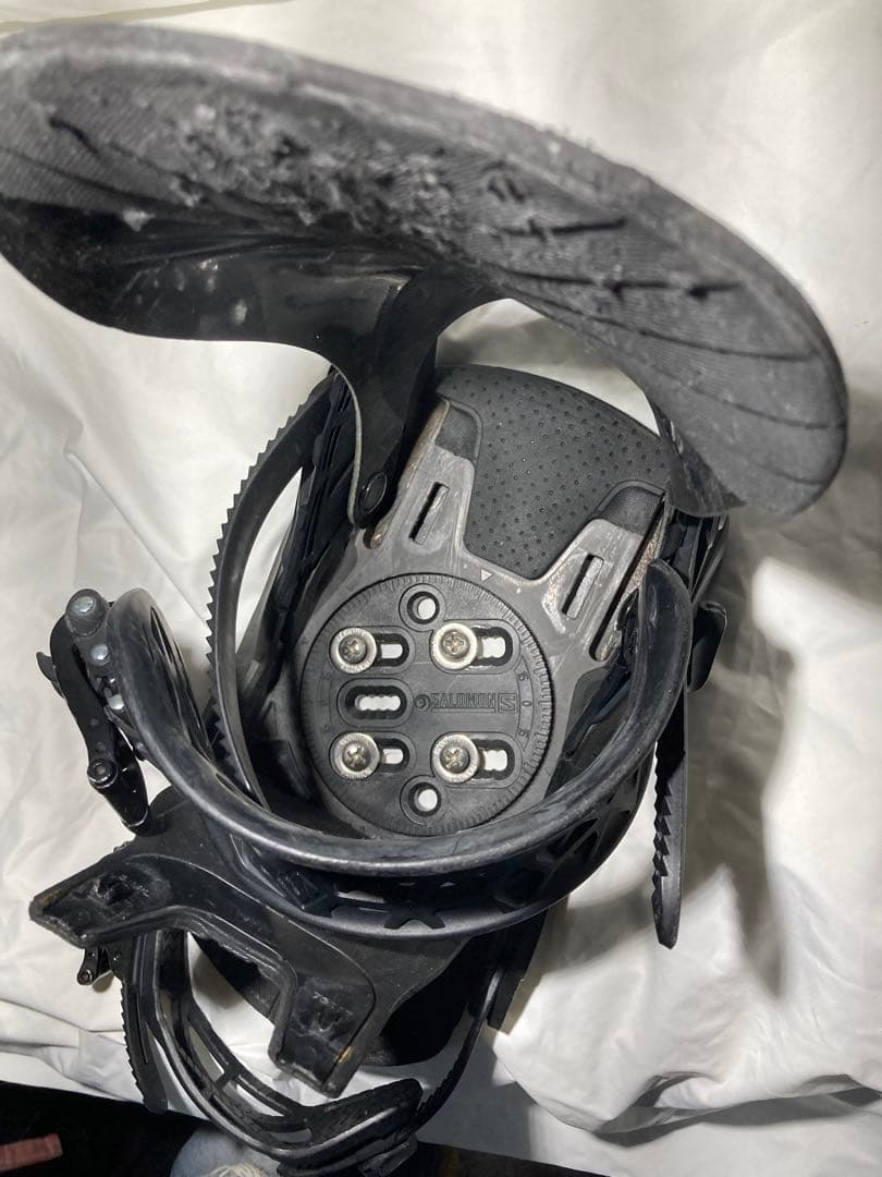 値下！カーボンハイバック高反応！SALOMON クォンタムバインディングMサイズ