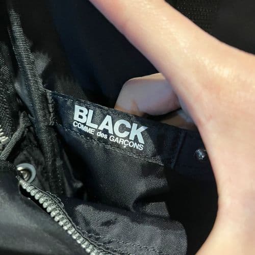 BLACK COMMEdesGARCONS コムデギャルソン ショルダーバッグ
