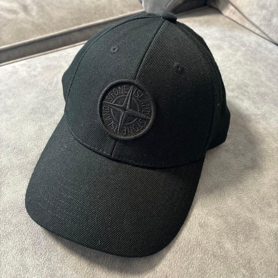 STONE  ブラック ベースボールキャップ