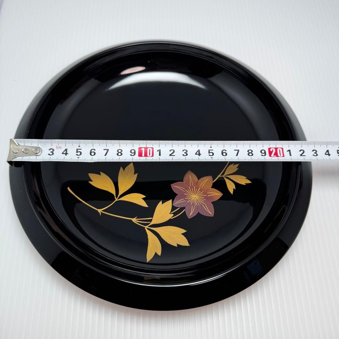 新品 輪島塗 漆皿 菓子皿 中皿 和食器 箸 セット伝統工芸 伝統工芸 輪島漆器