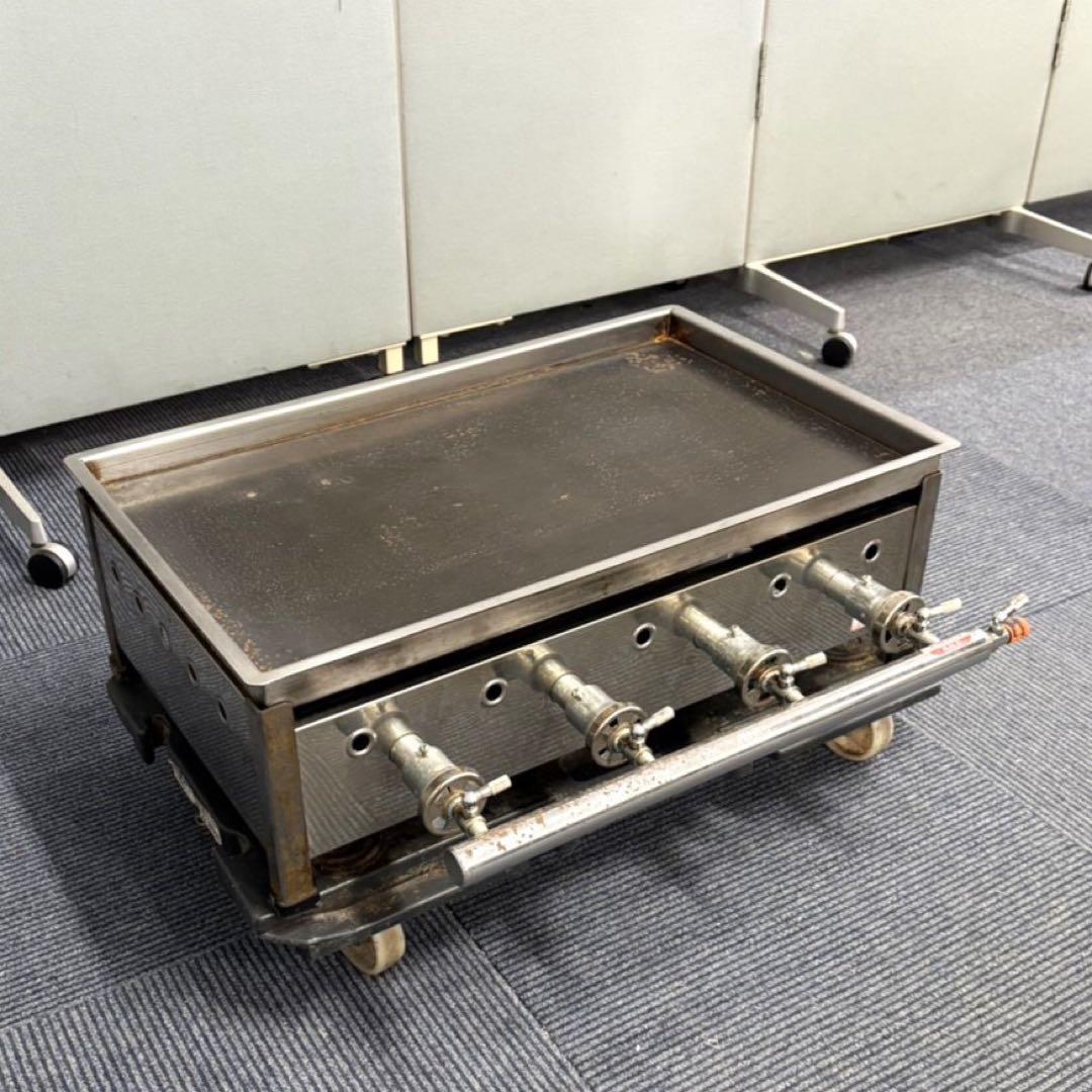 業務用 下野金属 AKS 卓上鉄板焼 №20 LPガス プロパンガス お好み焼き