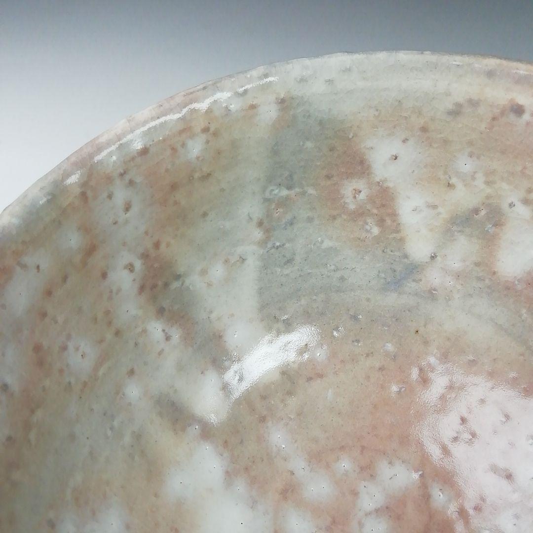 Ｔ４８５　茶碗　『萩茶碗』『岡田裕 造』　共箱　抹茶碗　茶道具