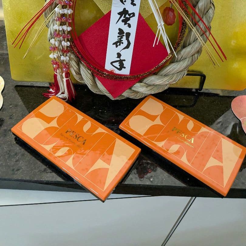 ペスカ　薬用リンクルセラムファンデーション2個特別セット