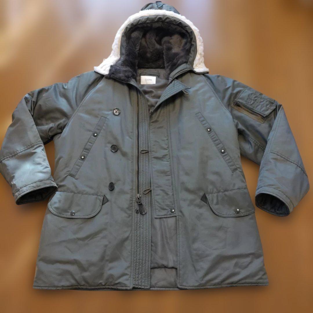 CIOTA メンズフリースライニング フード付き コート　 サイズ6