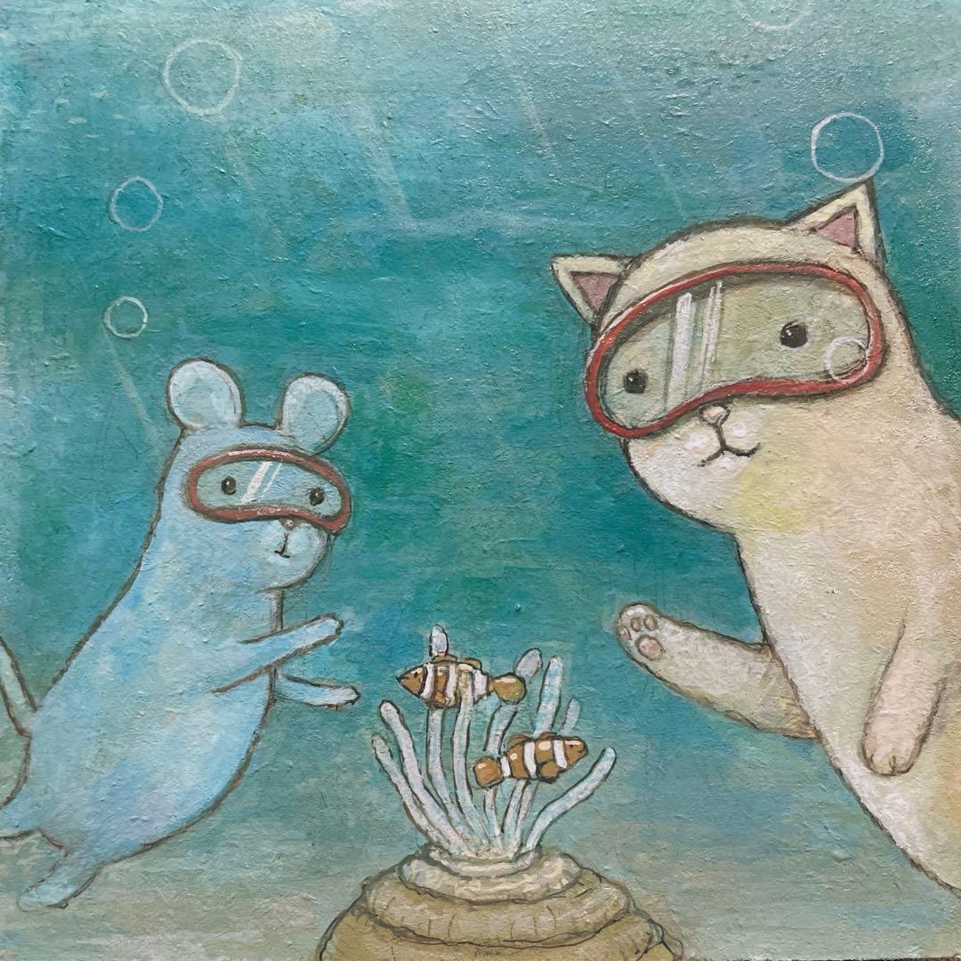 けいページ　取り置き中　カクレクマノミ　クマノミとチンアナゴ