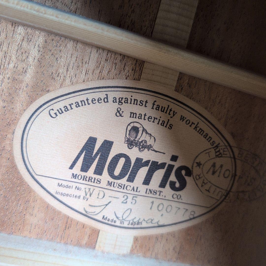 MORRIS ハミングバードDOVE WD−25 チェリーサンバースト！