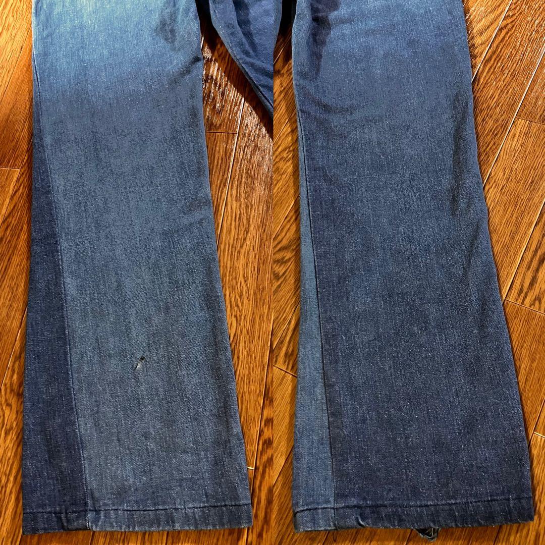 【デッド級】50s カーハート ハートタグ デニムオーバーオール 34インチ
