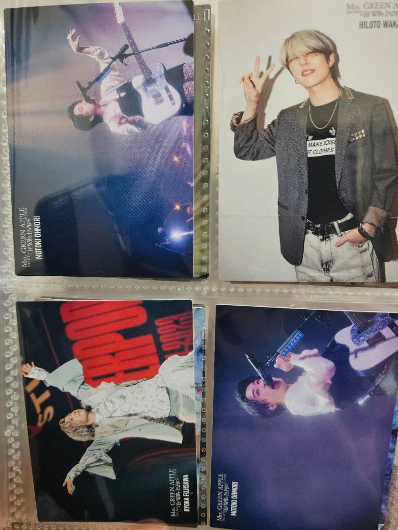 【レア含コンプリート】ミセスホワイトラウンジフォトカード＋ハーモニー若井レア