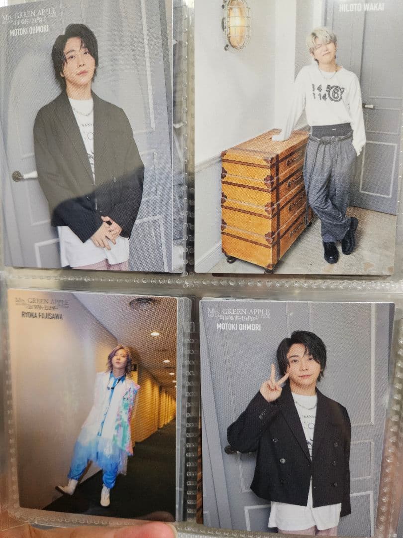 【レア含コンプリート】ミセスホワイトラウンジフォトカード＋ハーモニー若井レア