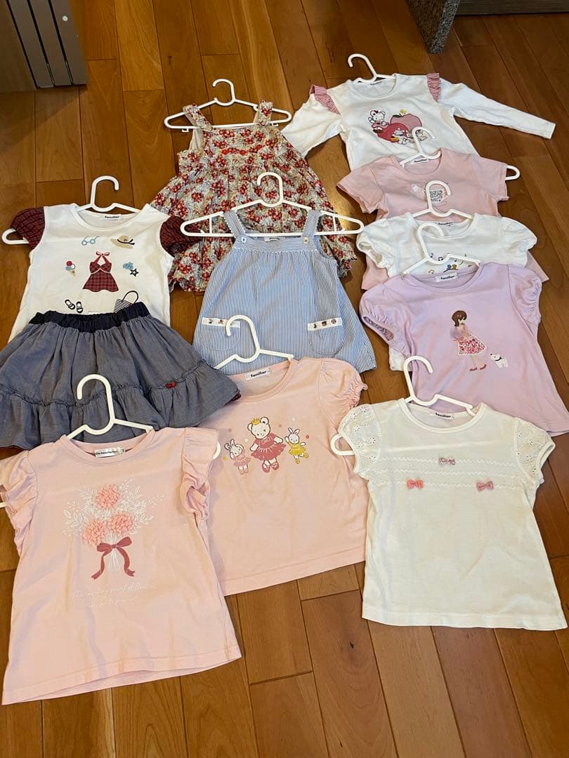 ファミリア　Tシャツx5 チュニックx2 ロンTx1 おまけ