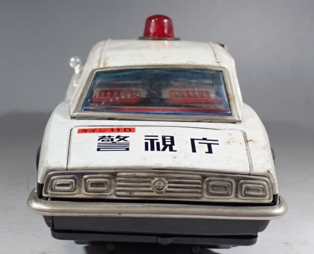 昭和レトロ1960年代 マスダヤ パプパプサイレン警視庁パトロールカー ブリキ
