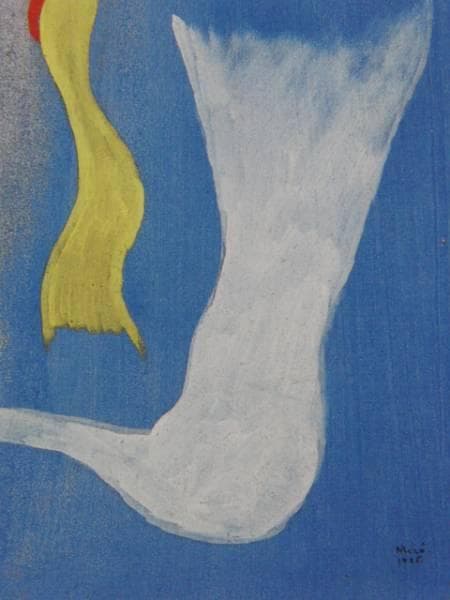 J・ミロ、絵画、希少画集画、新品額装付、美品