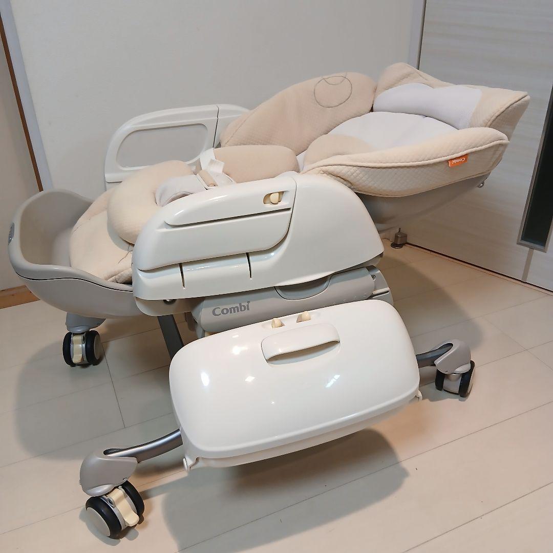 [希少] コンビ　ハイローチェア　ロアンジュAT RU-700　オートスイング