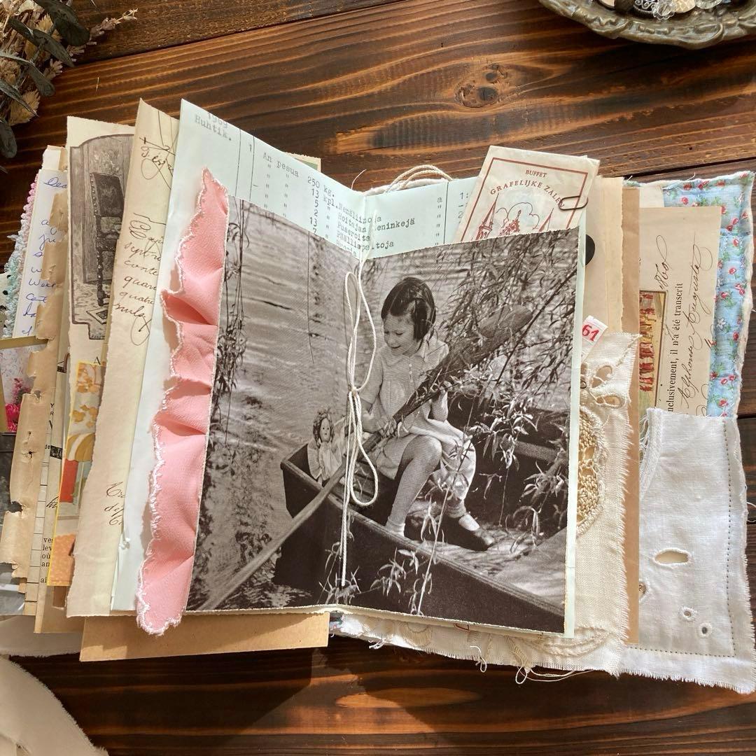 junkjournal ジャンクジャーナル雑記帳　エフェメラセット